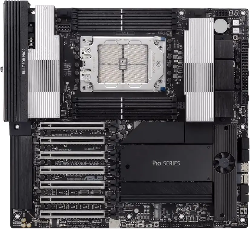 Montaje Placa Base ASUS PRO WS W890-SAGE-SE Húmera Húmera PC - Montaje Placa Base ASUS PRO WS W890-SAGE-SE Húmera