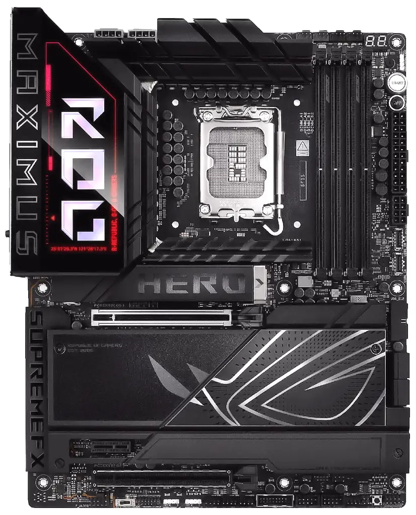Montaje Placa Base ASUS ROG Z890 MAXIMUS HERO Húmera Húmera PC - Montaje Placa Base ASUS ROG Z890 MAXIMUS HERO Húmera