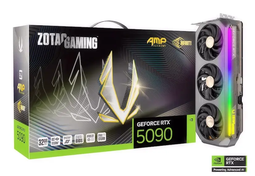 Montaje Gaming PC NVIDIA GEFORCE RTX 5090 Húmera Montaje Gaming PC NVIDIA GEFORCE RTX 5090 Húmera
